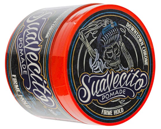 Suavecito Firme(Strong ) Pomade Downtown Chrome SUMMER24