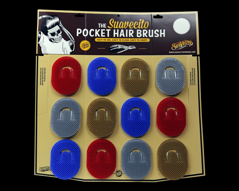 Suavecito Palm Comb 12 Pack With Display – Multi Color